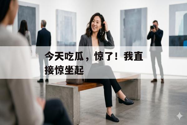 今天吃瓜，惊了！我直接惊坐起